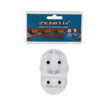Zenith Plug Adaptor  - 1 x Shuko / 1 x 5amp